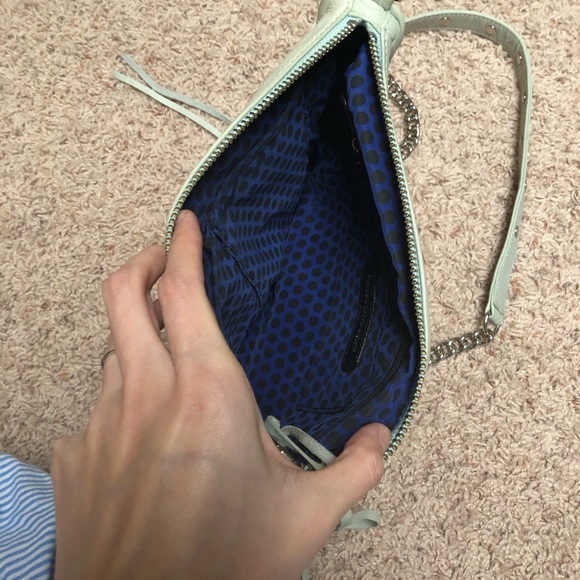 Mint classic Rebecca Minkoff cross body bag - Picture 4 of 6